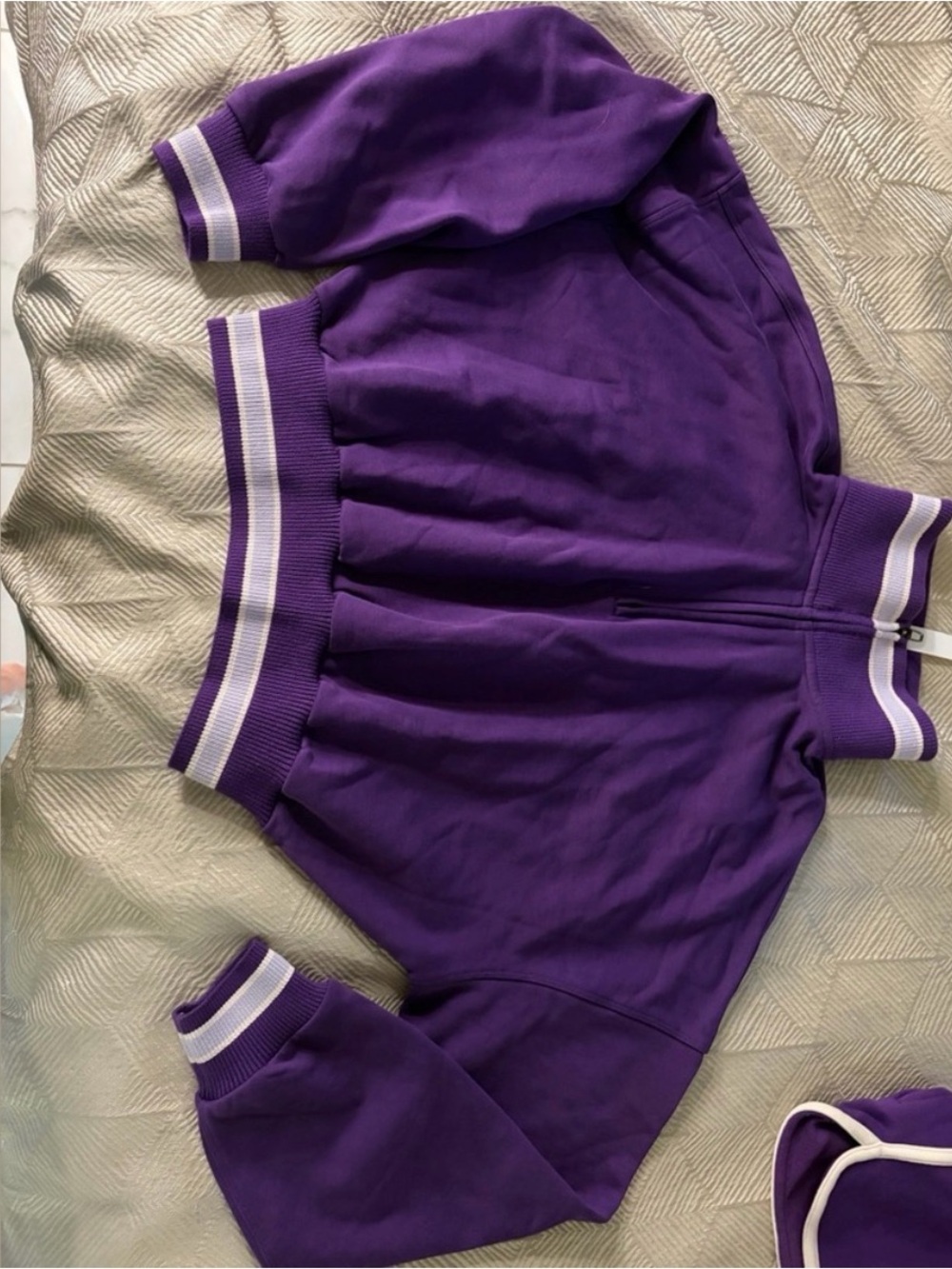 Perfectly Oversized Ringer
Funnel-Neck Half Zip - Picture 2 of 6